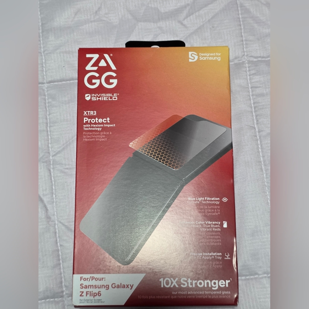ZAGG XTR3 Protect InvisibleShield Screen Protector for Samsung Z Flip6